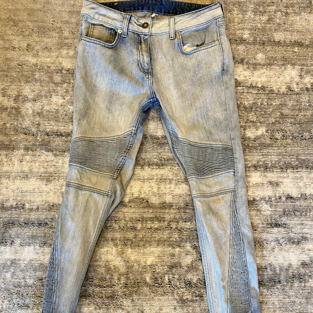Sandro- Detailed Skinny Jeans- Size: 38